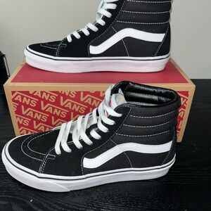 Women’s Vans - Classic Black and White High-Tops